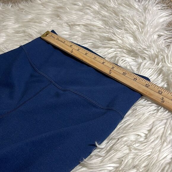 Coreio Pants Womens Size Small Petite yoga cropped Navy Blue active pull on - Picture 10 of 10
